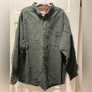 Men’s Woolrich 2XL Olive Heather Long Sleeve